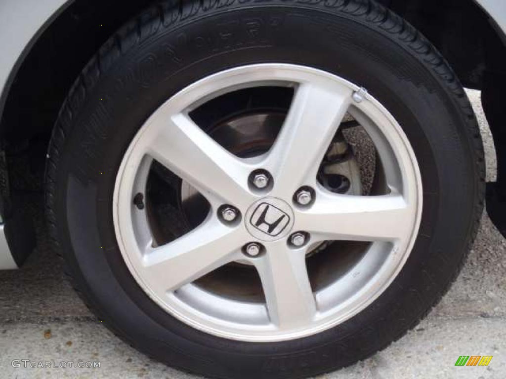 2003 Accord EX-L Sedan - Satin Silver Metallic / Black photo #15