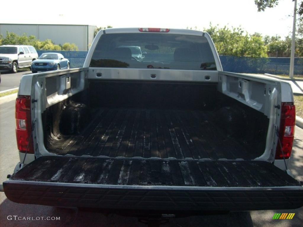 2009 Silverado 1500 Extended Cab - Silver Birch Metallic / Dark Titanium photo #6