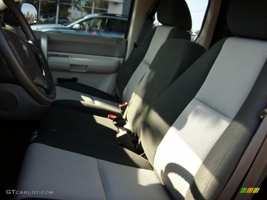 2009 Silverado 1500 Extended Cab - Silver Birch Metallic / Dark Titanium photo #12