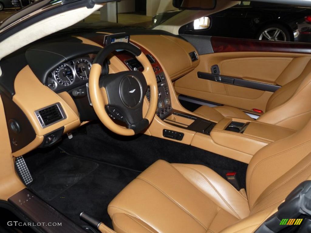 Sahara Tan Interior 2008 Aston Martin DB9 Volante Photo #49588444