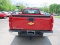 2011 Victory Red Chevrolet Silverado 1500 Extended Cab 4x4  photo #4