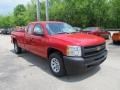 2011 Victory Red Chevrolet Silverado 1500 Extended Cab 4x4  photo #7