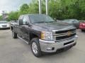 2011 Taupe Gray Metallic Chevrolet Silverado 3500HD LT Extended Cab 4x4  photo #9