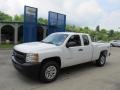 2011 Summit White Chevrolet Silverado 1500 Extended Cab 4x4  photo #1