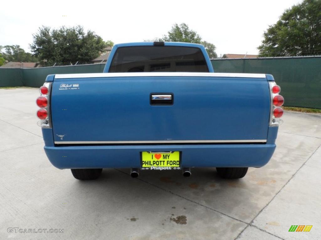 1990 C/K C1500 Silverado Regular Cab - Catalina Blue Metallic / Gray photo #4