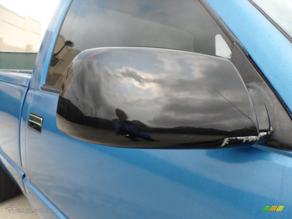 1990 C/K C1500 Silverado Regular Cab - Catalina Blue Metallic / Gray photo #17