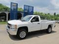 Summit White - Silverado 2500HD Regular Cab 4x4 Photo No. 1