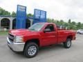 Victory Red - Silverado 2500HD Regular Cab 4x4 Photo No. 1