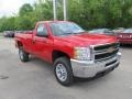 Victory Red 2011 Chevrolet Silverado 2500HD Regular Cab 4x4 Exterior