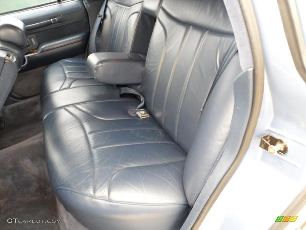 Blue Interior 1994 Lincoln Town Car Signature Photo #49591588