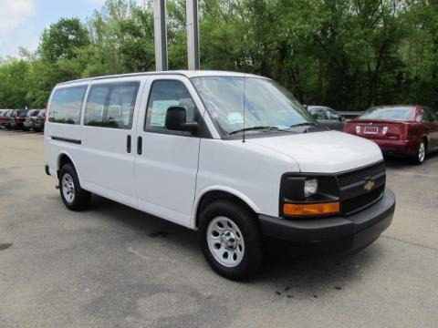 2011 Chevrolet Express 1500 AWD Cargo Van Data, Info and Specs