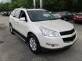 2011 White Diamond Tricoat Chevrolet Traverse LT AWD  photo #8