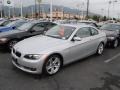 2007 Titanium Silver Metallic BMW 3 Series 335i Coupe  photo #25