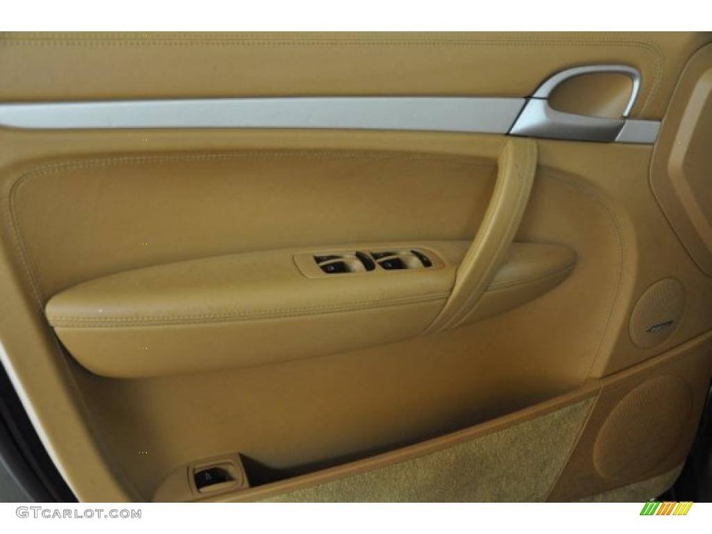 2008 Cayenne S - Olive Green Metallic / Havanna/Sand Beige photo #12
