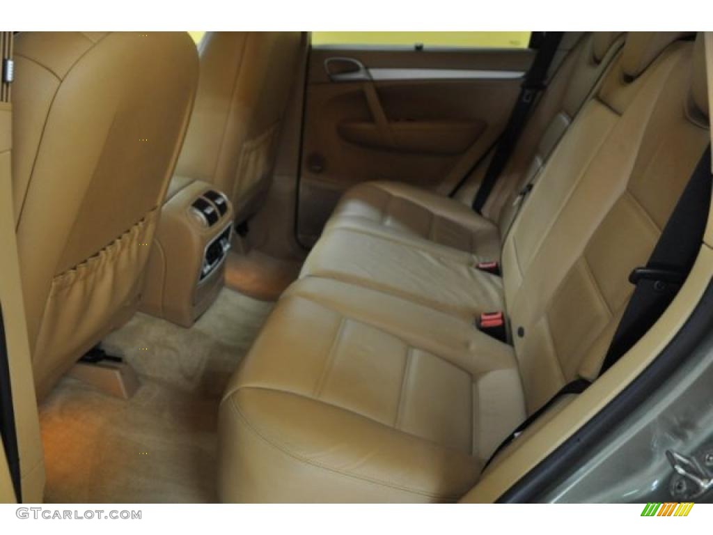 2008 Cayenne S - Olive Green Metallic / Havanna/Sand Beige photo #14