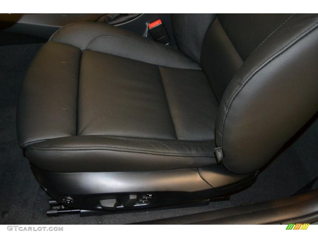 2011 3 Series 335i Coupe - Space Gray Metallic / Black photo #13