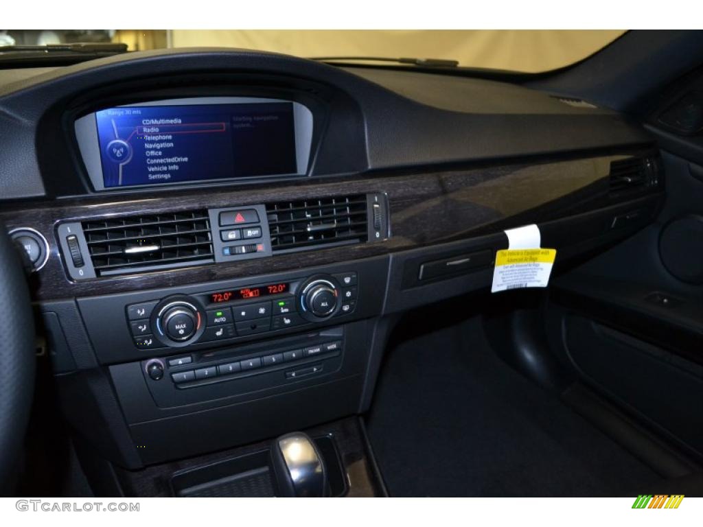 2011 3 Series 335i Coupe - Space Gray Metallic / Black photo #19