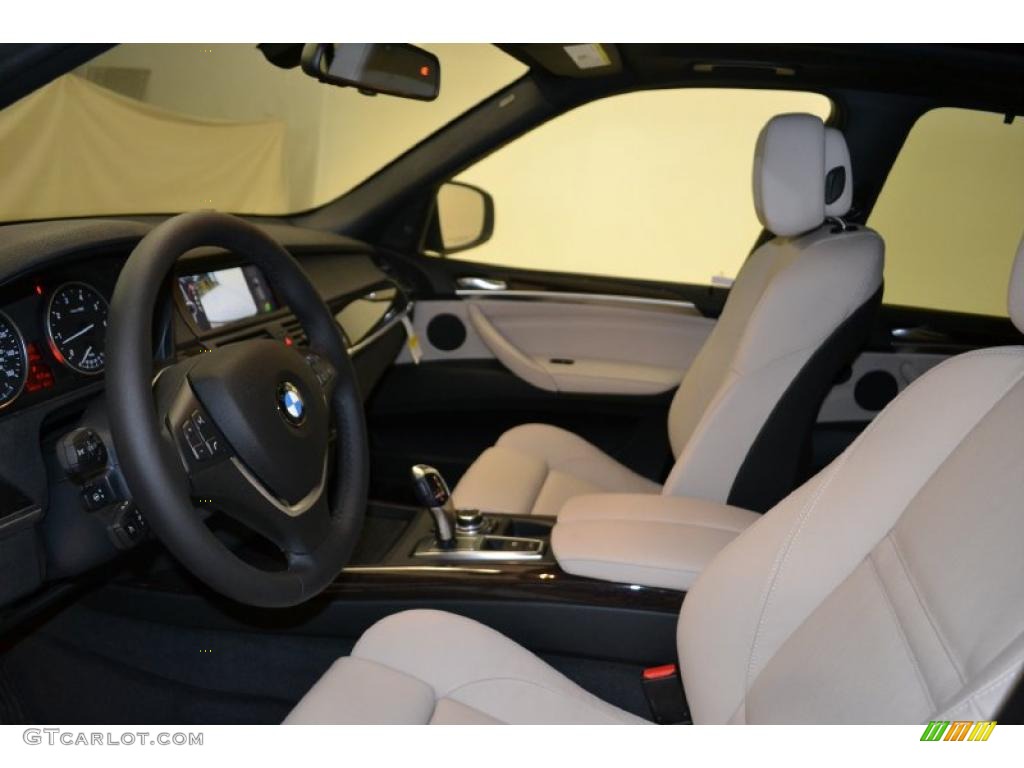 Oyster Interior 2011 BMW X5 xDrive 50i Photo #49595029
