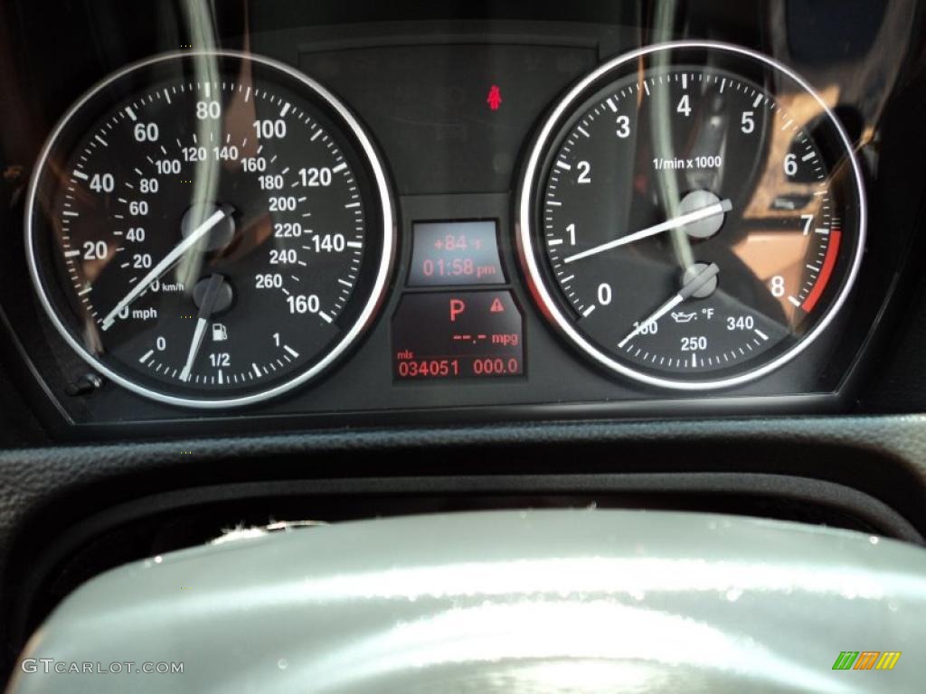 2008 3 Series 328i Convertible - Sparkling Graphite Metallic / Saddle Brown/Black photo #28