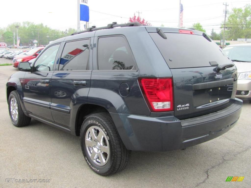 2008 Grand Cherokee Laredo 4x4 - Steel Blue Metallic / Dark Slate Gray photo #20