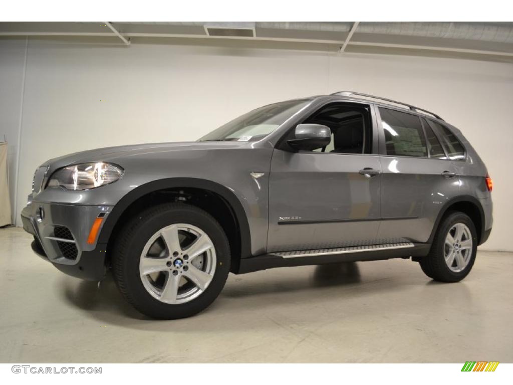 Space Gray Metallic 2011 BMW X5 xDrive 35d Exterior Photo #49595614