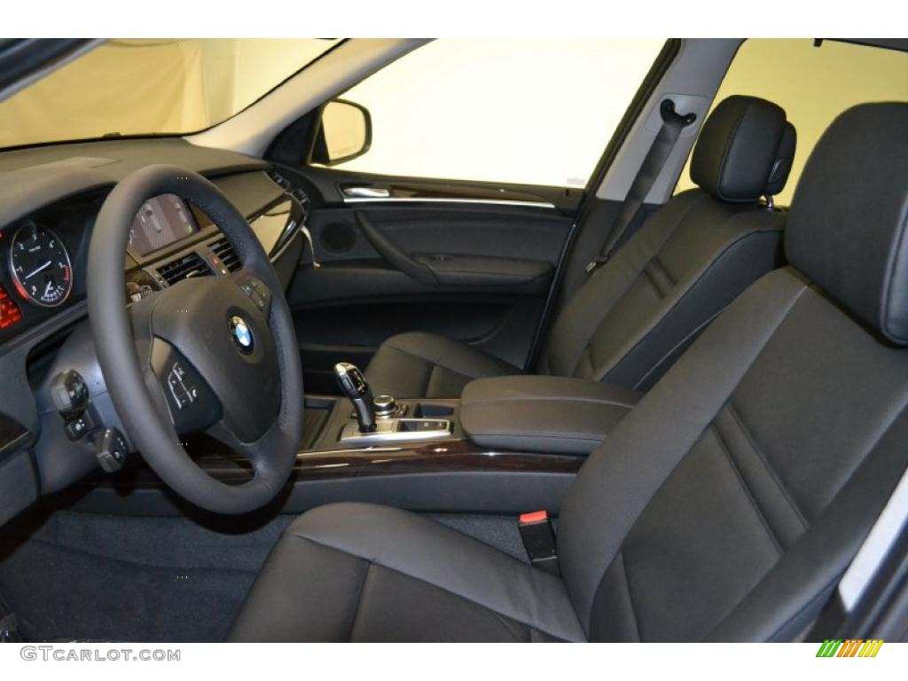 Black Interior 2011 BMW X5 xDrive 35d Photo #49595659