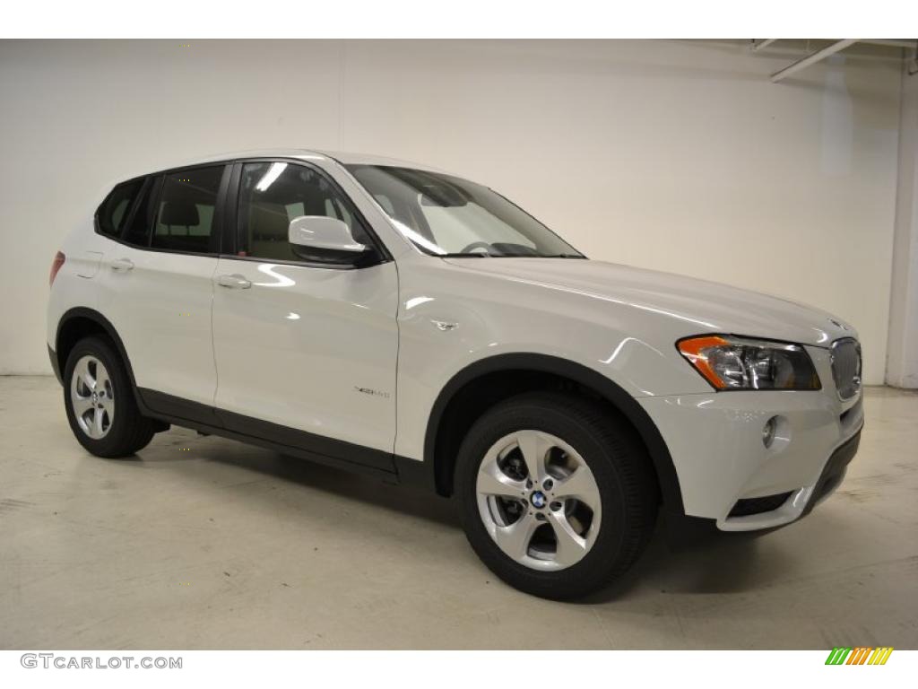 Alpine White 2011 BMW X3 xDrive 28i Exterior Photo #49596154