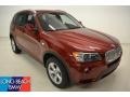 2011 Vermillion Red Metallic BMW X3 xDrive 28i  photo #1