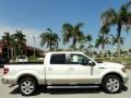 White Platinum Metallic Tri Coat - F150 Lariat SuperCrew Photo No. 5