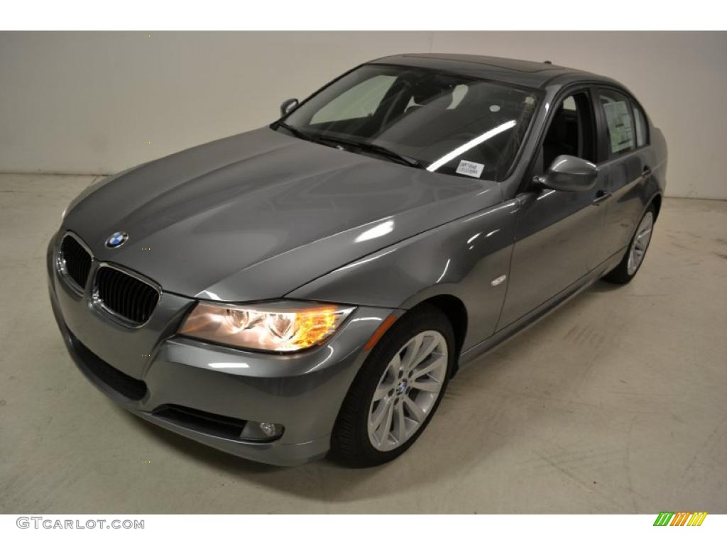 2011 3 Series 328i Sedan - Space Gray Metallic / Black photo #9