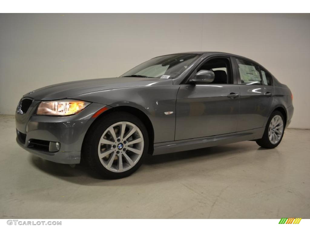 2011 3 Series 328i Sedan - Space Gray Metallic / Black photo #10