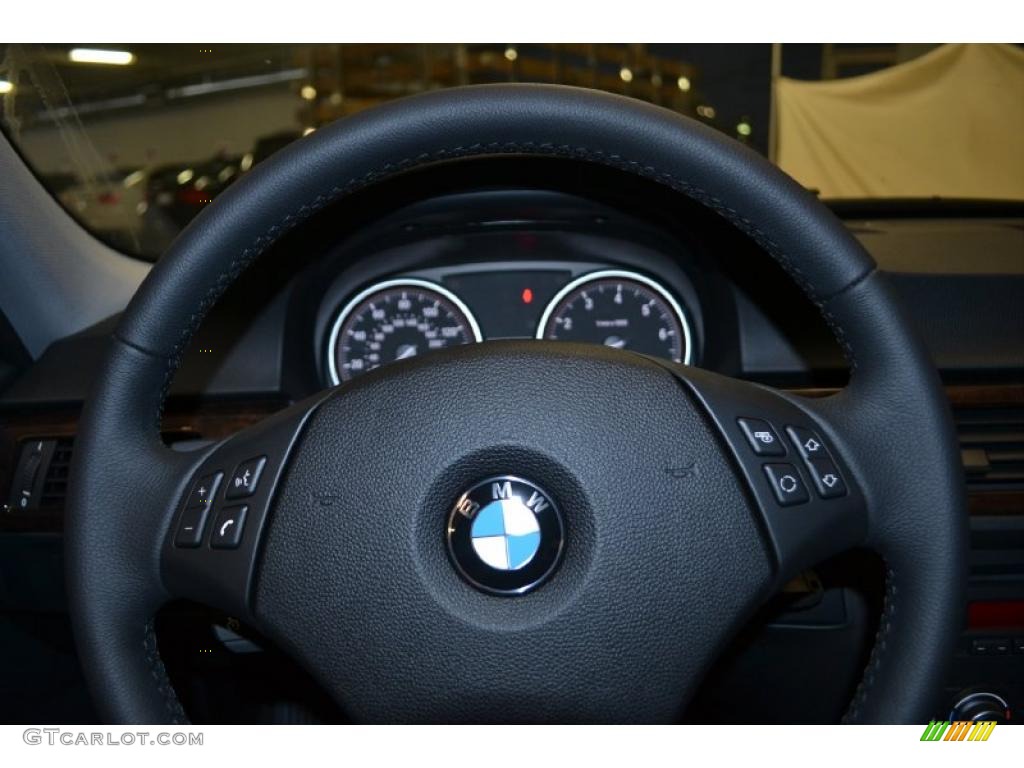 2011 3 Series 328i Sedan - Space Gray Metallic / Black photo #20