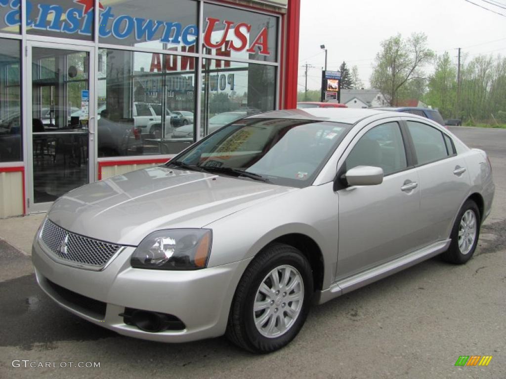 2010 Galant FE - Quick Silver Pearl / Medium Gray photo #1