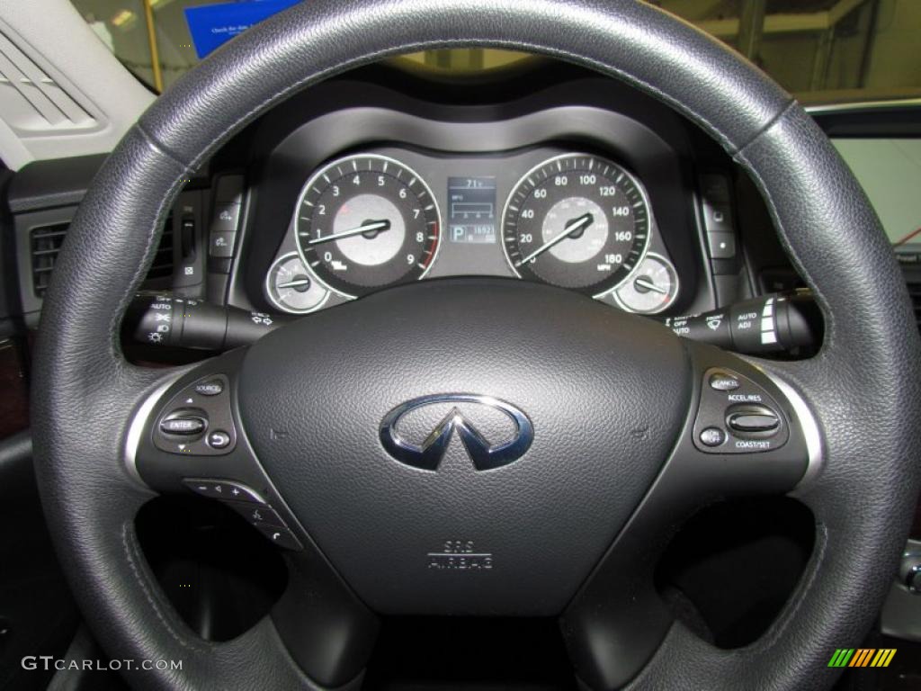 2011 Infiniti M 37 Sedan Gauges Photo #49597825