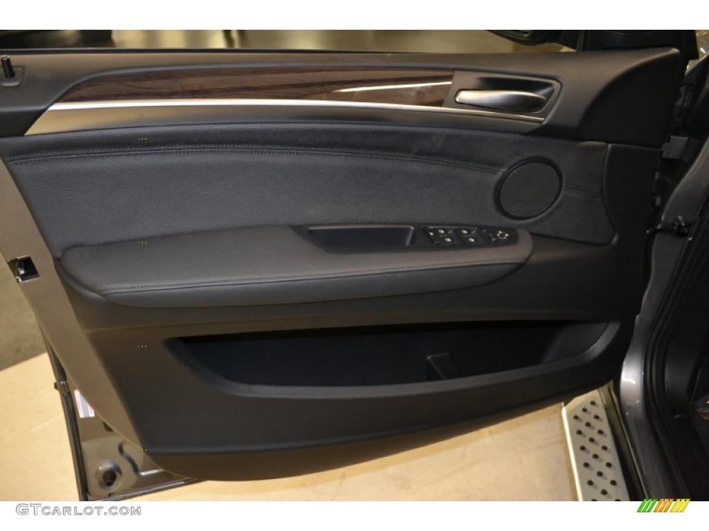 2012 BMW X5 xDrive35i Premium Black Door Panel Photo #49598014