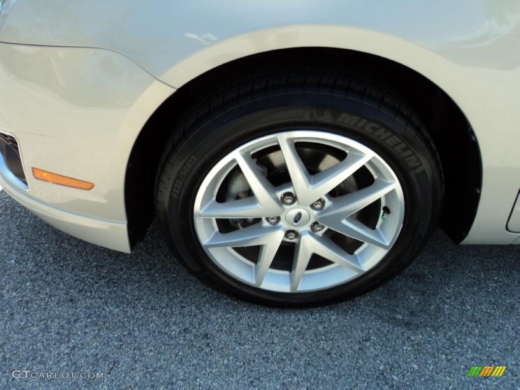 2010 Fusion SEL V6 - Smokestone Metallic / Camel photo #12