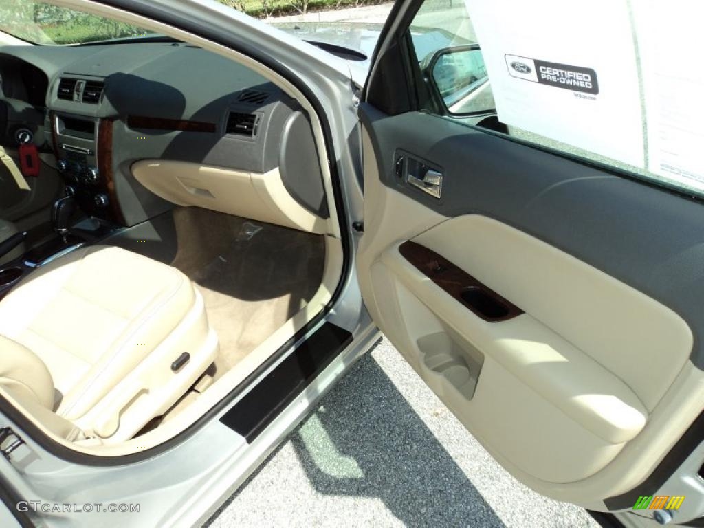 2010 Fusion SEL V6 - Smokestone Metallic / Camel photo #19