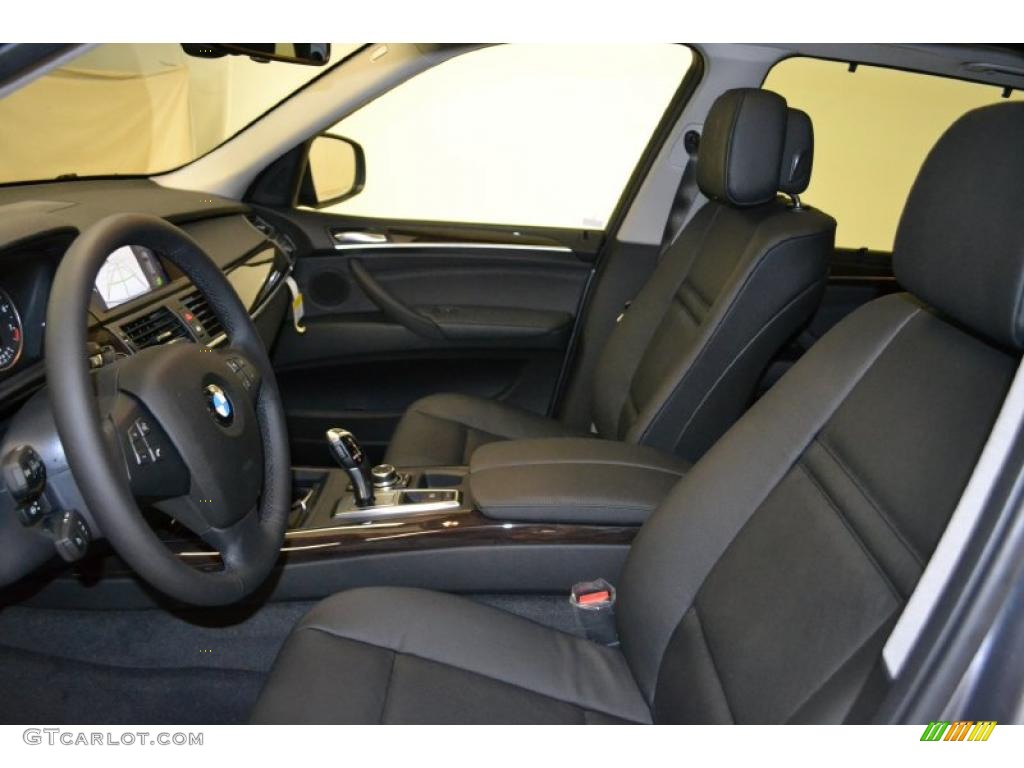 Black Interior 2012 BMW X5 xDrive35i Premium Photo #49598323