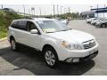 2010 Satin White Pearl Subaru Outback 2.5i Premium Wagon  photo #3