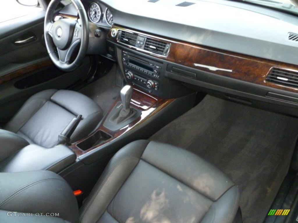 2008 3 Series 335i Sedan - Black Sapphire Metallic / Black photo #19