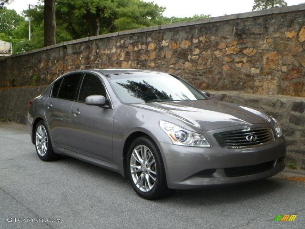 Platinum Graphite Gray 2008 Infiniti G 35 S Sport Sedan Exterior Photo #49599187