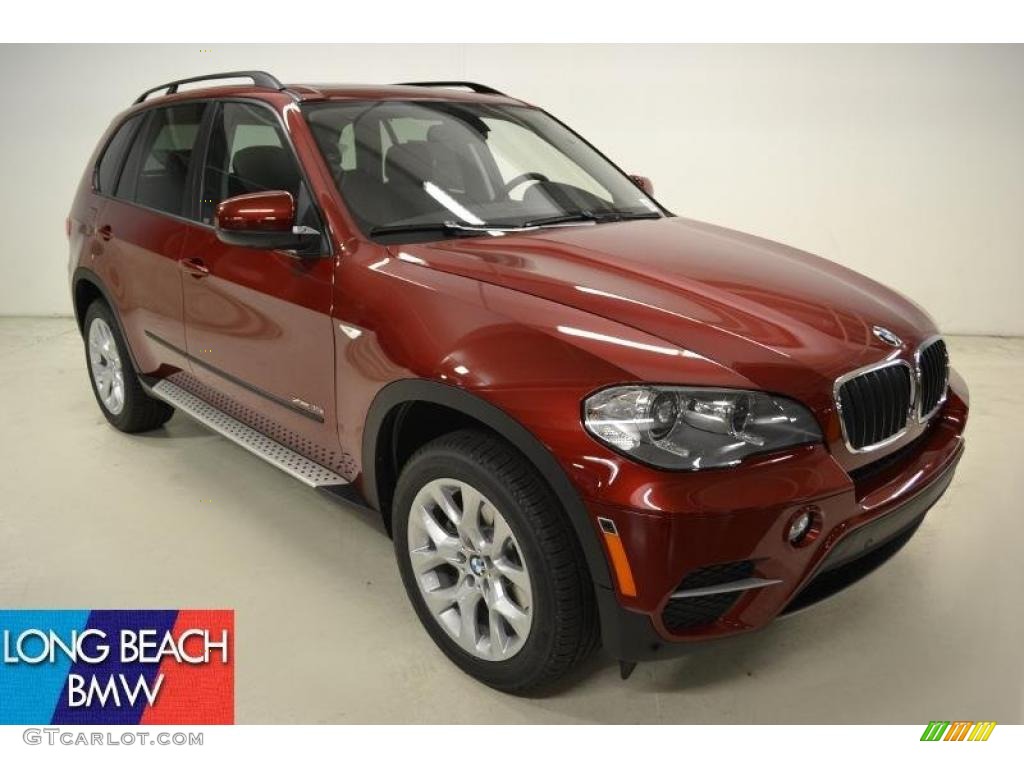 Vermillion Red Metallic BMW X5