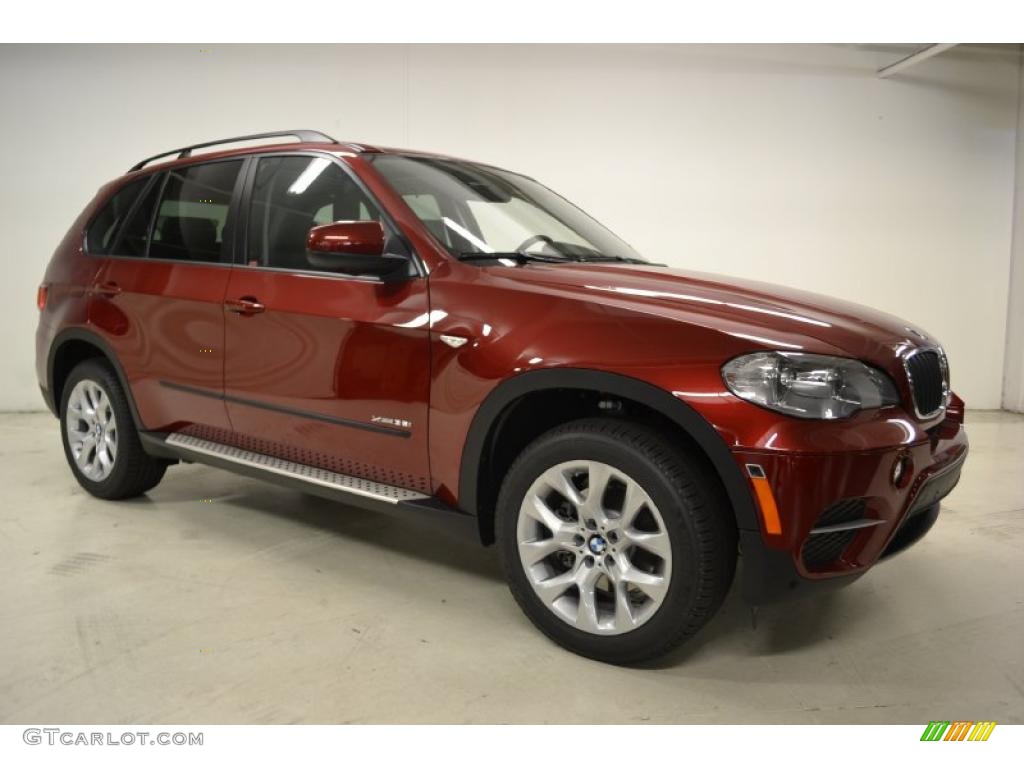 Vermillion Red Metallic 2012 BMW X5 xDrive35i Premium Exterior Photo #49599295