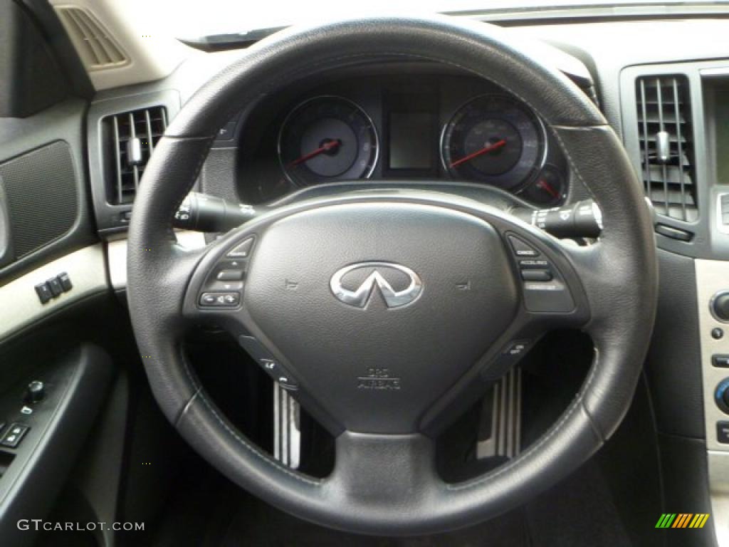 2008 Infiniti G 35 S Sport Sedan Steering Wheel Photos
