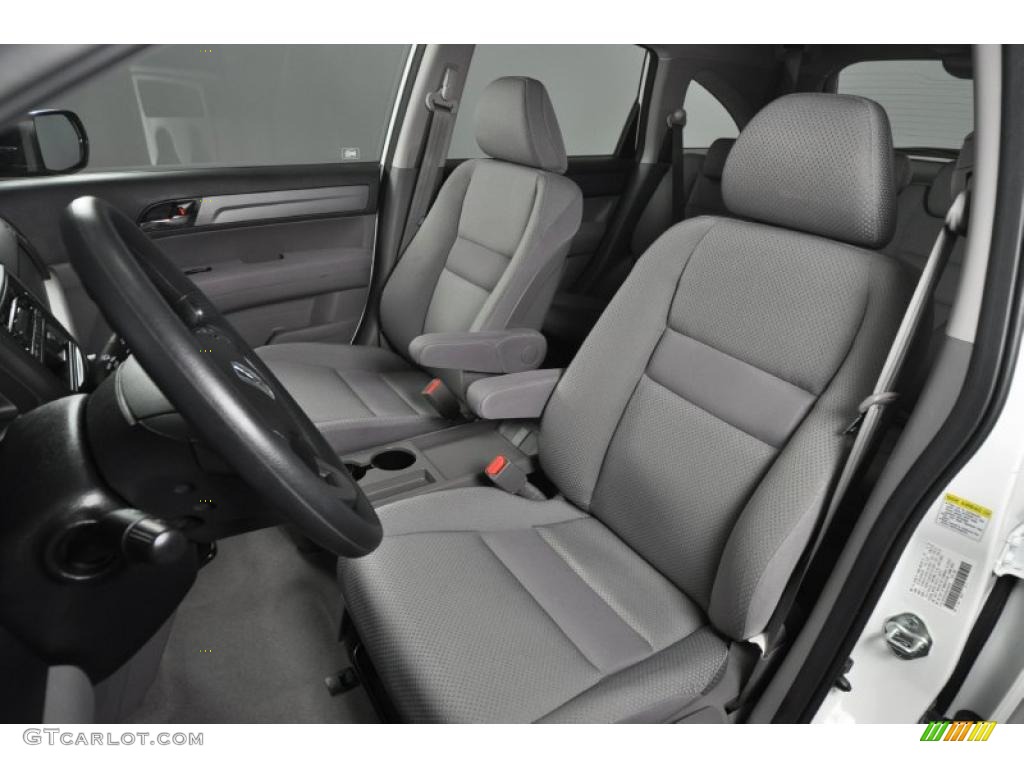 2008 CR-V LX 4WD - Taffeta White / Black photo #12