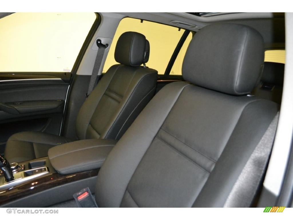 Black Interior 2012 BMW X5 xDrive35i Premium Photo #49599733