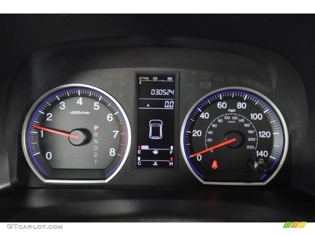 2008 CR-V LX 4WD - Taffeta White / Black photo #33