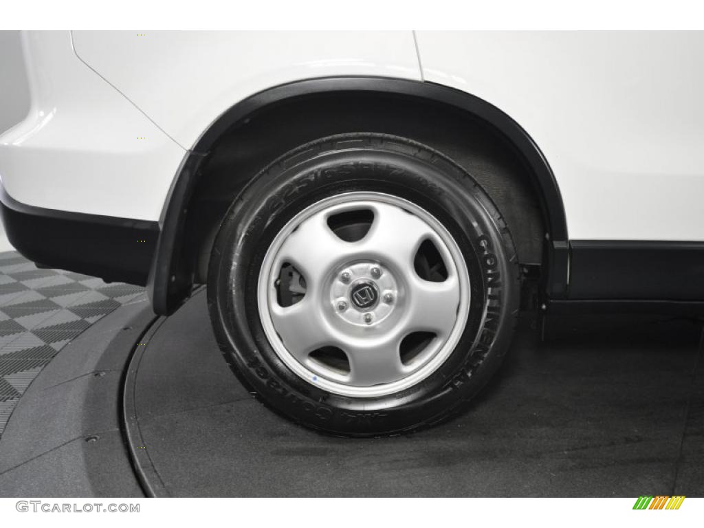 2008 CR-V LX 4WD - Taffeta White / Black photo #34