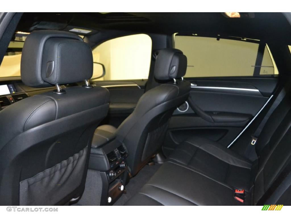 Black Interior 2012 BMW X6 M Standard X6 M Model Photo #49600105