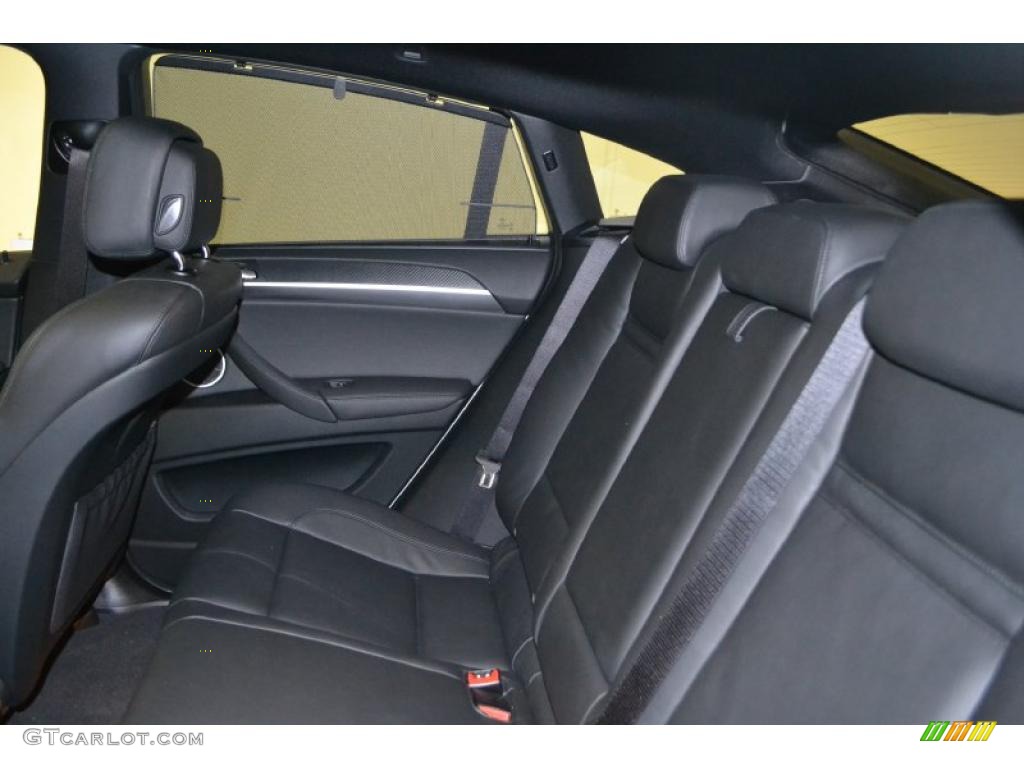 Black Interior 2012 BMW X6 M Standard X6 M Model Photo #49600120